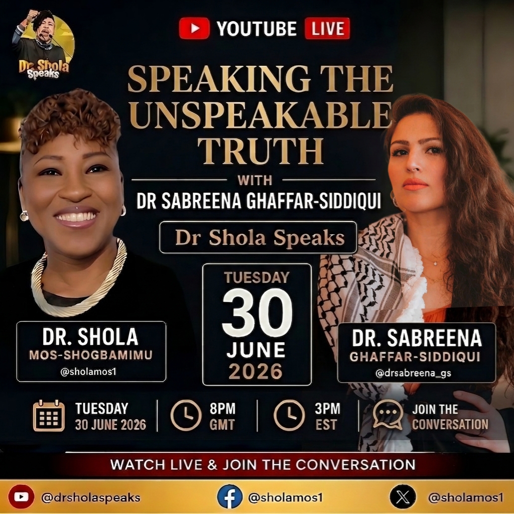 Speaking the Unspeakable Truth announcement graphic