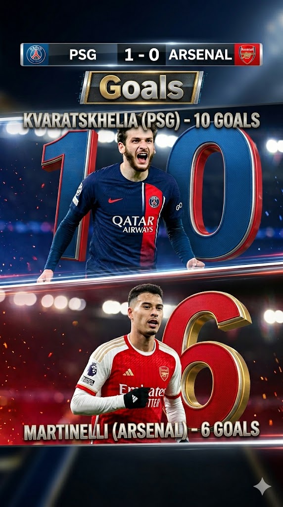 Sports stats graphic
